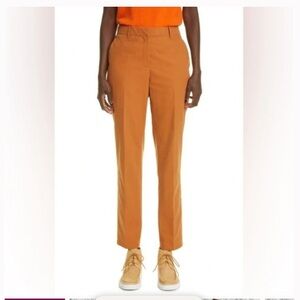 Lafayette 148 New York Clinton Rich Clay Cropped Pants | 12